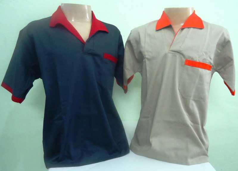 Camisetas Polo Masculina Novo Horizonte - Camiseta Polo Uniforme