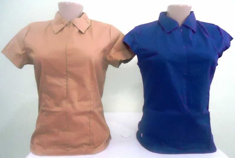 Fábrica de Camiseta Masculina Gola Polo Região Central - Camiseta Polo Feminina