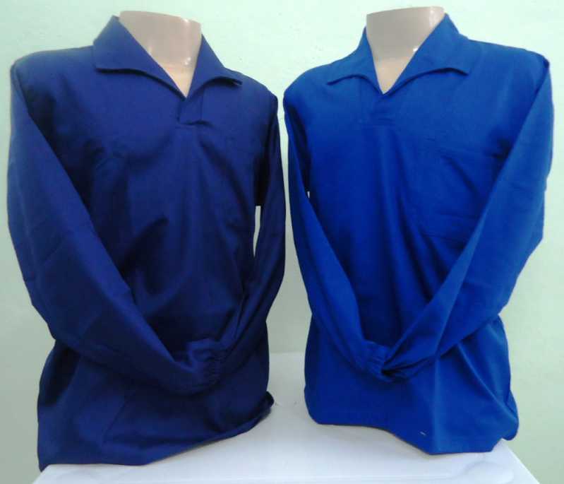 Fábrica de Camiseta Polo Manga Longa Agapeama - Camiseta Polo Masculina com Bolso