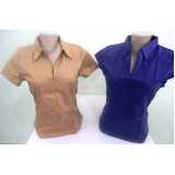 fábrica de camiseta polo feminina uniforme Cajamar