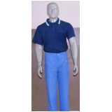 uniforme masculino para empresa Vale Azul